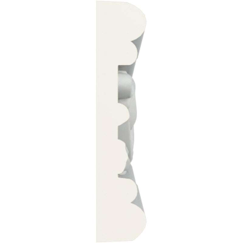 Endurathane Antonio Chair Rail, 3 5/8"H x 3/4"P x 94 1/2"L, Factory Primed (2-Pack)