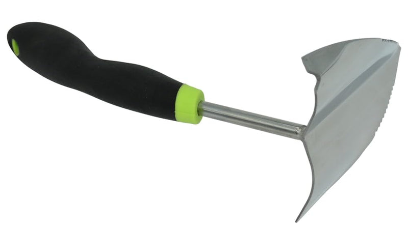 Zenport 15309B Ergonomic Garden Plow, Stainless Steel, Soft Cushion Grip