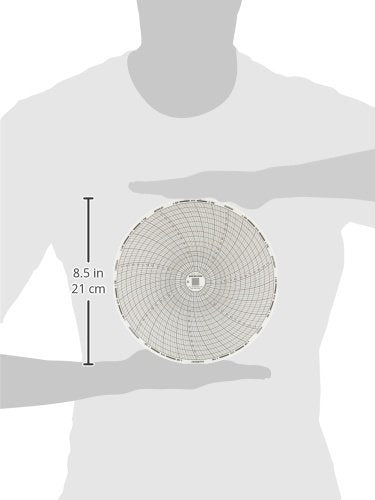 Dickson C417 Chart Paper, 8" -20 to +120F, 0 to 100 RH, 7 Day