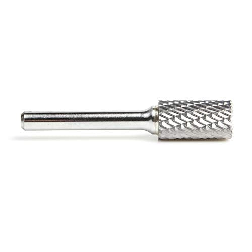 Amana Tool - BURS-088 Solid Carbide Cylindrical Shape with End Cut 1/2 Dia x 1 4 Shank