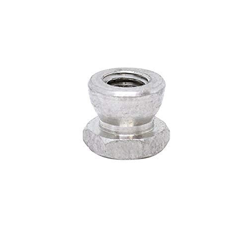 (50pcs) BelMetric M8 Tamper Proof Security Break Off Shear Nut Stainlesss Steel NSHEAR8SS M8 (50pcs)