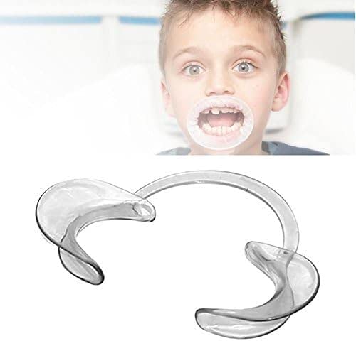 3Pcs Transparent Autoclavable Dental Teeth Whitening Lip and Cheek Retractor Dentist Mouth Opener Repeat Use Cheek Retractors Handpieces and Instruments