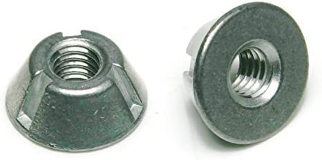 Anti Theft Security Nuts, Tamper Resistant Tri Groove Nut, Zinc-Plated Steel (25, 5/16"-18) 25