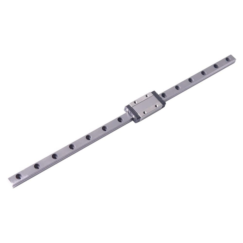 Linear Rail Guide MGN9H 300mm Miniature Linear Sliding Guideway with 1PCS Linear Sliding Block for CNC Machine and 3D Printer 1