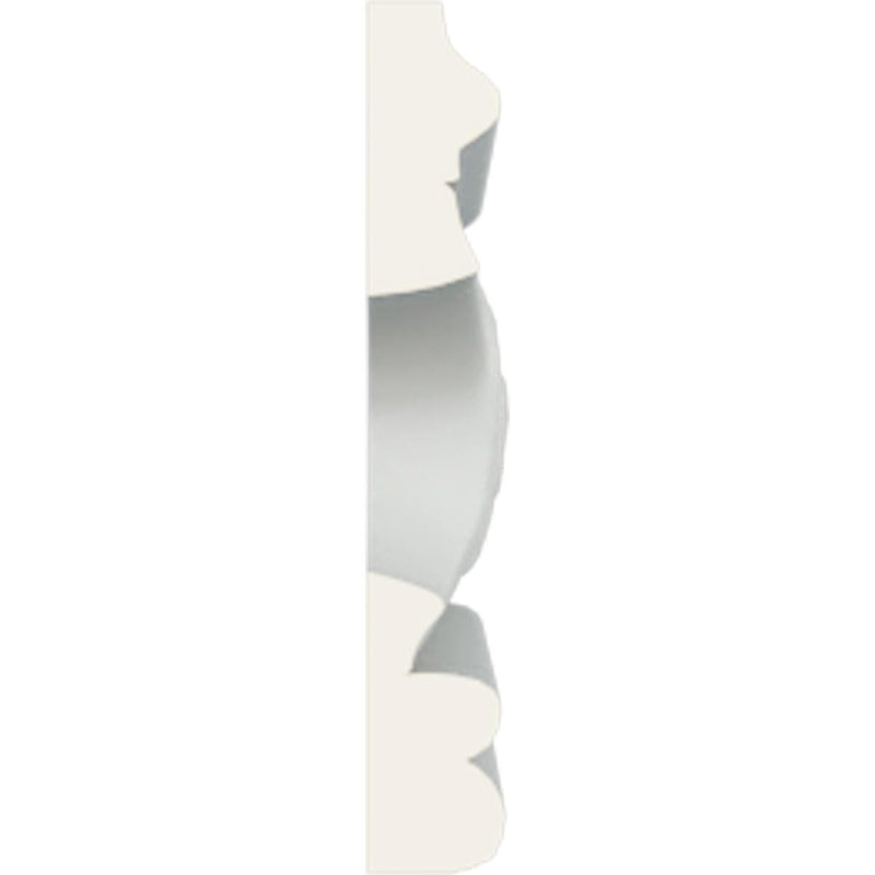 Endurathane Pearl Pierced Moulding, 2 1/4"H x 3/8"P x 78"L, Factory Primed (2-Pack)