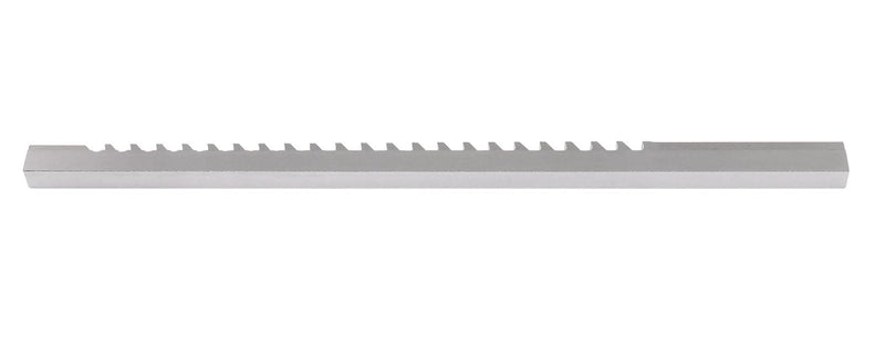 Accusize 6 mm Style C HSS Keyway Broach, 5001-0012 | 6mm-C, Ground from Solid, H.S.S., 25/64"-2 1/2" Cutting Length, 1 Shim