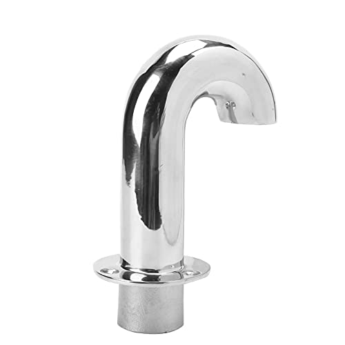 Boat Vent Gooseneck 1.4in 316 Stainless Steel Marine Pipe Fitting Connector