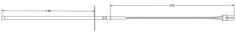 WB23T10015 Range/Stove/Oven Replacement GE Temperature Sensors 12 Month Warranty