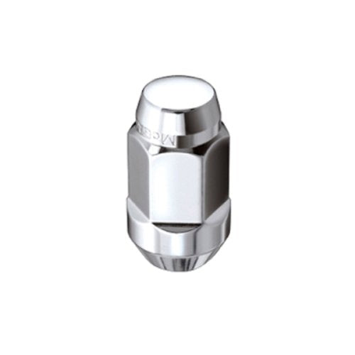 McGard 64033 Chrome (M14 x 1.5 Thread Size) Bulge Cone Seat Style Lug Nut, (Set of 4)