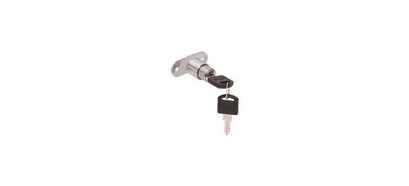 C.R. LAURENCE LK54 CRL Nickel Plated Track Plunger Lock