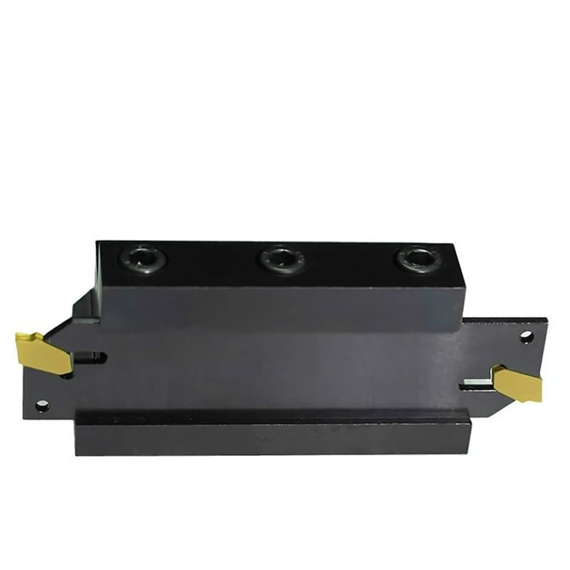 SPB332-S/SPB32-3 Parting Blade with 10 pcs GTN-3 Carbide Inserts Parting Grooving Cut-Off Tool Set, Slotted Tool SPB3-32 Set
