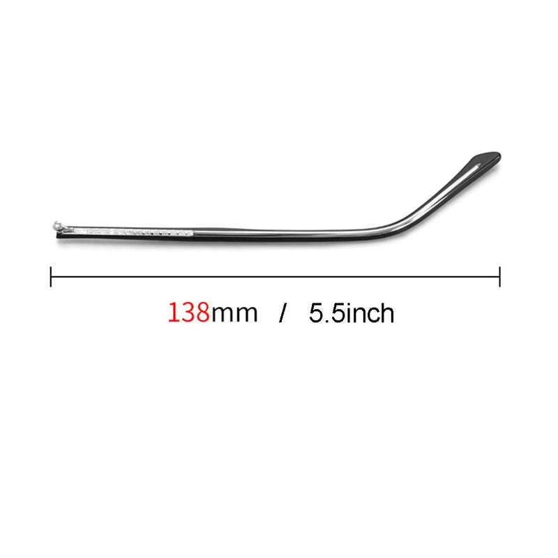 1 Pair Metal Glasses Replacement Arms Glasses Replacement Temple Black Eyeglasses Arms Legs, Screws, Screw Washers and 3-in-1 Screwdriver Convex Teeth Single Teeth Black Metal Frame Arms