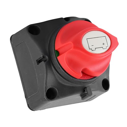 aqxreight 12V Battery Isolator Master Disconnect Switch,Dual-Level Cut-Off for RV, Yacht & Marine Applications – Heavy-Duty 250A Rated, IP67 Sealed, OEM-Ready Replacement