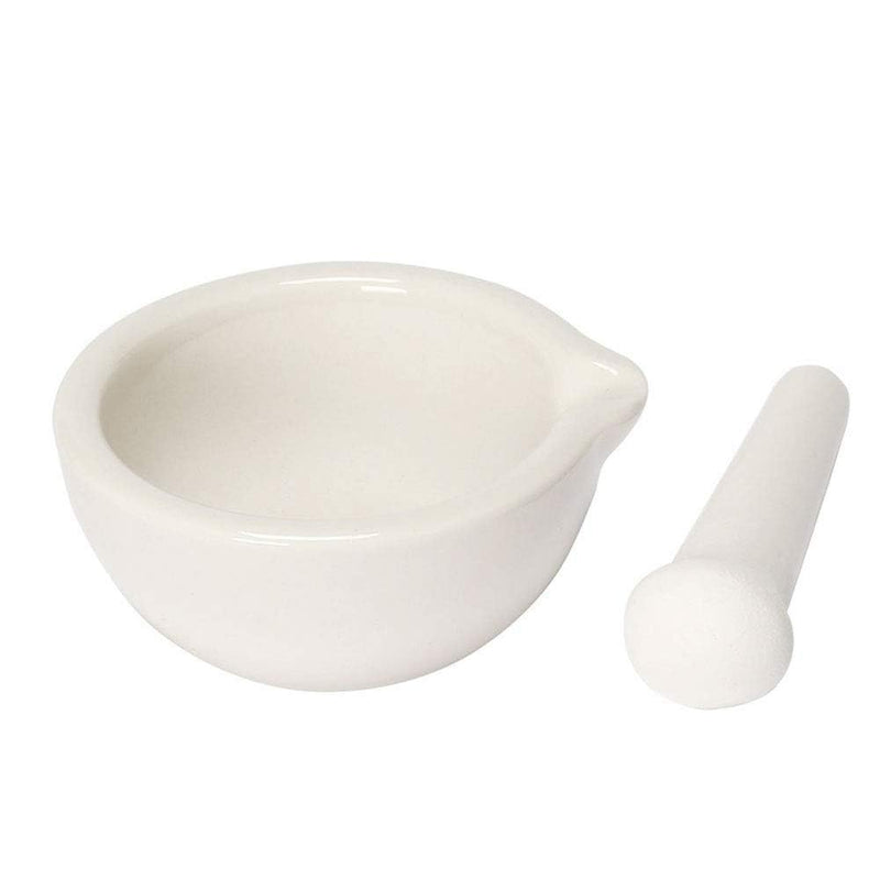 2pcs 2.36inch Ceramics Spice Mill Grinder Set Bowls with Brushes, Handheld Seasoning Mills Grinder, Pill Crusher, Kitchen Mortar and Pestle Tools Set
