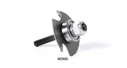 Amana Tool - 53407-1 Slotting Cutter Assembly 3 Wing x 1-7/8 Dia x 5/32 x 1/2" Shank