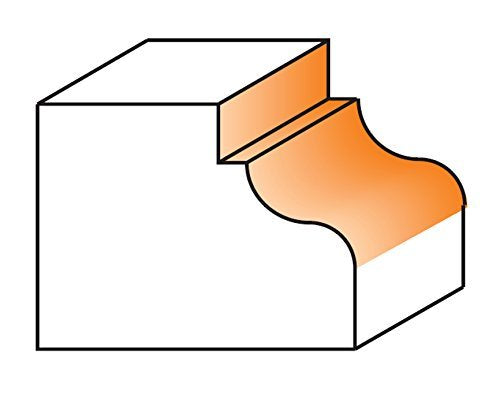 CMT 846.825.11 Ogee with Fillet Bit, 1/2-Inch Shank, Radius from 9/64 to 3/16-Inch