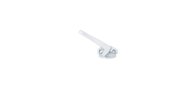 Left Hand White Cam Handle; 1-1/2" Screw Holes