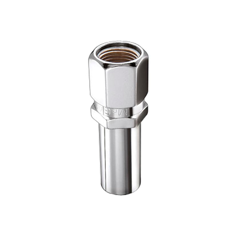 McGard 63001 Chrome Racing 1.365" Shank Style Lug Nut Set (7/16" - 20 Thread Size) - Set of 4