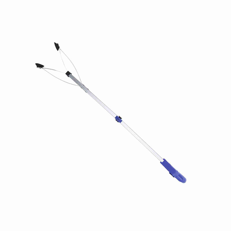 Garbage Picker Litter Picker Trash Grabber for Garden Leaves Waste Pick Up Tool(Blue Handle)