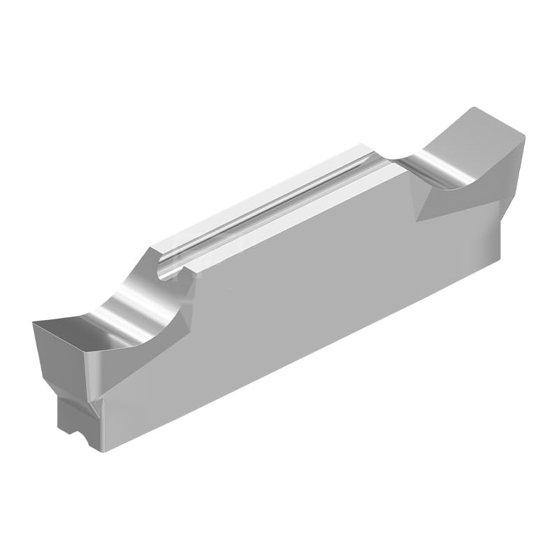 MGGN300 3mm Width Double End Carbide Inserts for Grooving and Parting Off Non-Ferrous Metals, 10Pcs MGGN300-LH