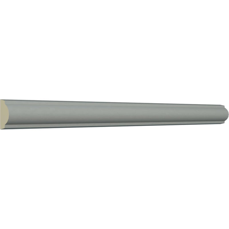 Ekena Millwork PML00X00TR-CASE-4 Traditional (4-Pack) Panel Moulding, 3/4"H x 3/8"P x 94"L, Primed