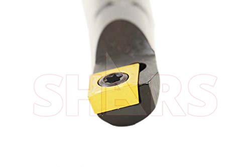Shars 3/4" Indexable Boring Bar with CCMT Insert 10" OAL Left Hand 404-2481 P] 3/4" x 10" 404-2481