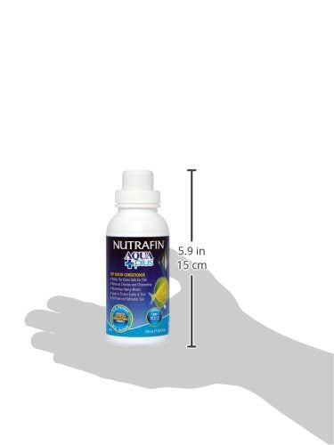 Nutrafin Aqua Plus Water Conditioner, 250ML/8.4 OZ 8-1/2-Ounce