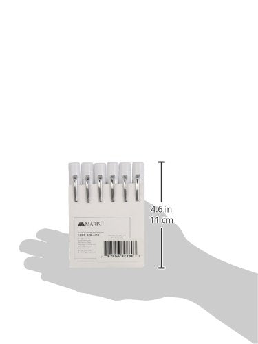 MABIS Disposable Penlights, Medical or Personal Use, White, 6 Count