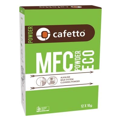 Alkaline Milk cleaner - MFC Powder Eco. Eco Friendly Alkaline cleaner for Espresso Machine Milk Systems. 12 Satchets.
