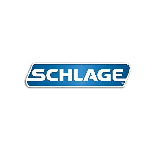 SCHLAGE F40ACC620 Accent F40 Flat Wave Reversible Door Lever Lockset, Solid, Antique Pewter Privacy