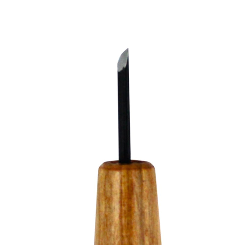 Mikisho Power Grip Chisel Triangular 0.06 inch (1.5 mm)