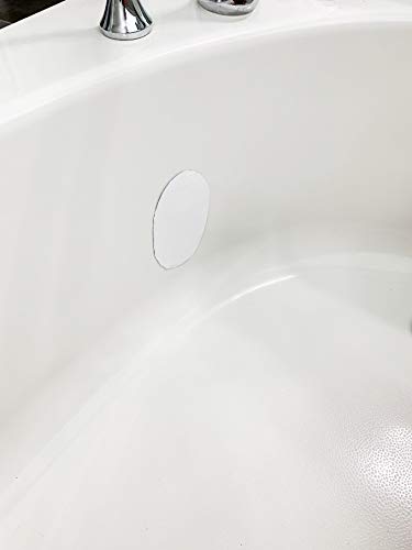 A.A Stick N Repair Cracked Bathtub, Pool Liner, Roof, Skylight, Vinyl Skirting, Siding Repair Kit (White) White