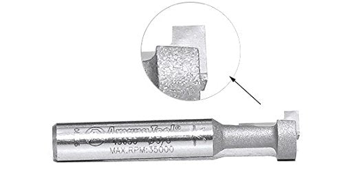 Amana Tool - 45652 Carbide Tipped Keyhole 1/2 Dia x 3/8 x 1/4" Shank