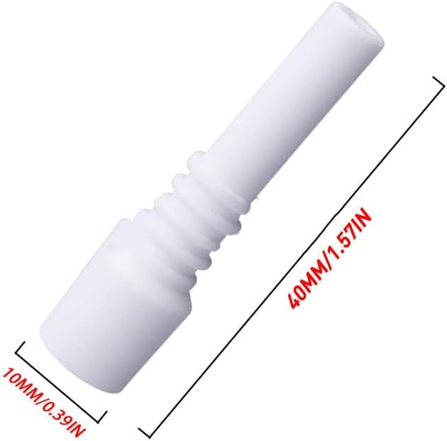 10 Pack of Sand Blaster Ceramic Nozzles Only - Replacement Sandblasting Tips（10mm）