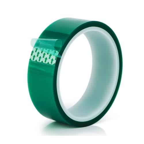 MWRF Source Green High Temp Powder Coating Tape (4" x 72 Yards) 1 4" x 72 Yards