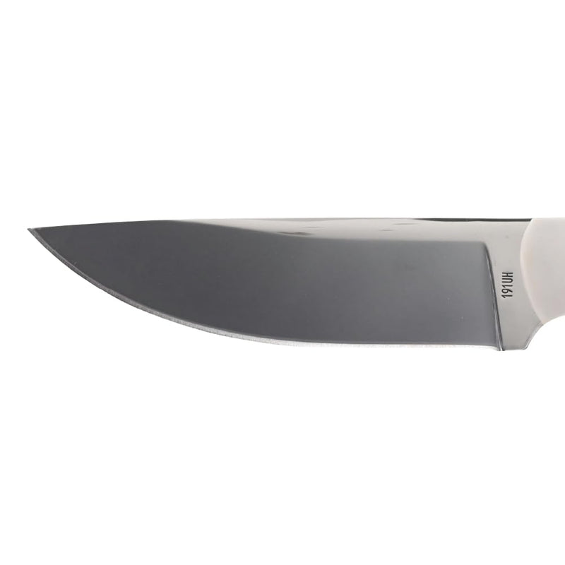 Uncle Henry 191UH Next Gen Staglon Fixed Blade with 4.6" 7Cr Steel Blade, Staglon Handle, Premium Leather Sheath, for Hunting, Cmaping, Outdoors, and EDC