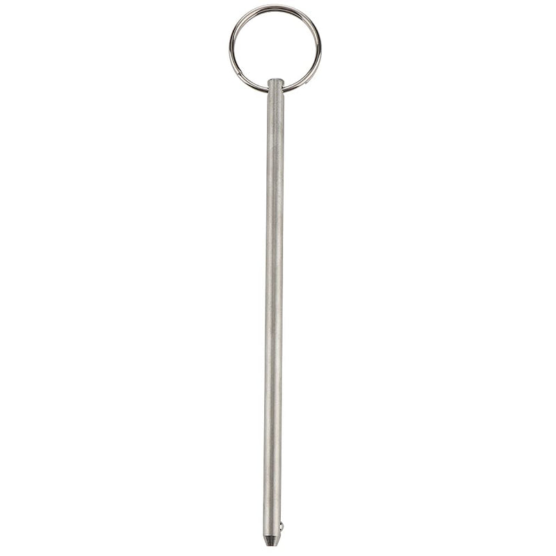 4 Pcs Quick Release Long Pin, Diameter 0.236"(6mm), Usable Length 5-3/4"(146mm), Overall Length 6.3"(160mm), Full 316 Stainless Steel, Marine Hardware (Pack of 2) 0.236 inches x 5-3/4 inches (Pack of 2)