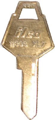 Kaba XL7-1180S XL Mailbox Key Blank44; Pack of 1010