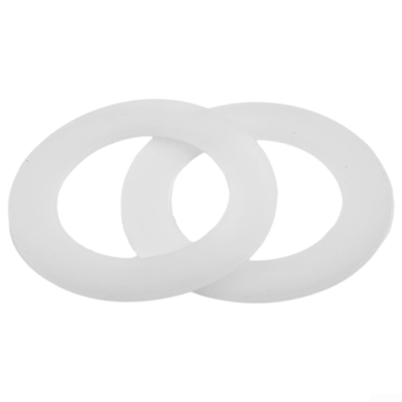 Dual Flush Seal Replacement Kit for Glacier Bay 83SGB Toilet Tank Gasket White Rubber Sealing Ring