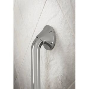 Moen YG2824ORB Bathroom Safety 24-Inch Stainless Steel Transitional Bathroom Grab Bar, Oil-Rubbed Bronze