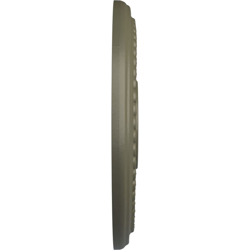 Ekena Millwork CM13TISSF Ceiling Medallion, Spartan Stone Spartan Stone (Flat Finish)