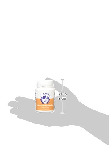 Dorwest Herbs Evening Primrose Oil Capsules for Dogs and Cats 100 Capsules 100 Count (Pack of 1) - PawsPlanet Australia