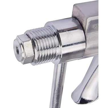 JOLINO 243283 Silver Plus Gun 5000 PSI Airless Paint Spray Gun with 517 tip and Holder