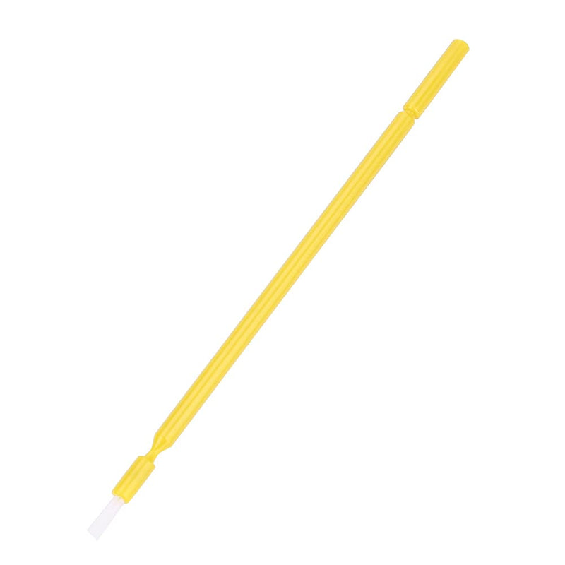 100 Pcs Micro Applicator Brushes, Dental Micro Brush, Disposable Micro Applicator Brush Bendable Sticks (Yellow,) Yellow,