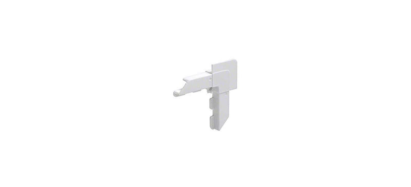 CRL White Square Lip Frame Plastic Corners for WSFL7 Pack of 100