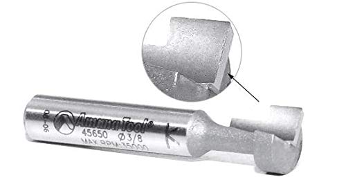 Amana Tool - 45652 Carbide Tipped Keyhole 1/2 Dia x 3/8 x 1/4" Shank