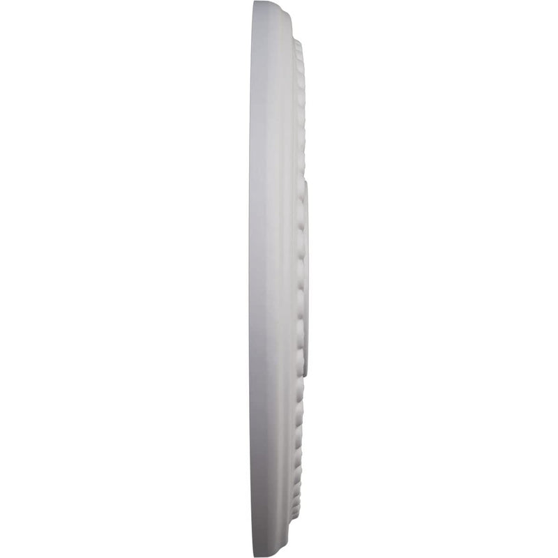 Ekena Millwork Tirana Ceiling Medallion, Ultra Pure White Ultra Pure White (Flat Finish)