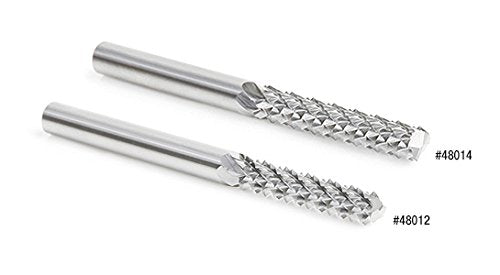 Amana Tool - 48010 Solid Carbide Medium Burr with End Mill Pt. Fiberglass & Composite