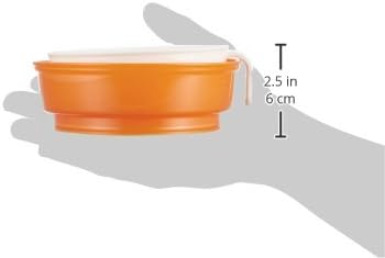 OSK Porridge Cooker, Orange, Approx. 5.7 x 6.0 x 3.5 inches (14.4 x 15.2 x 8.9 cm) - NewNest Australia