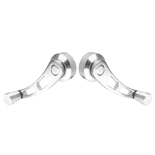 Window Crank, 2pcs Alloy Car Window Handle Crank Winder Riser Winder Crank Fit for Classic Car (Silver) - NewNest Australia